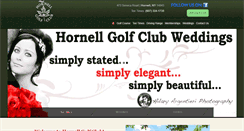 Desktop Screenshot of hornellgolfclub.com